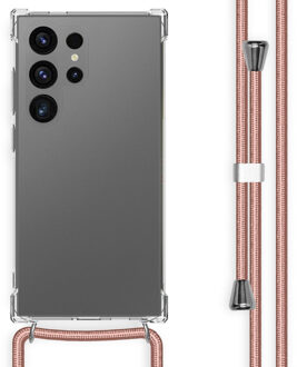 Imoshion Backcover met koord voor de Samsung Galaxy S24 Ultra - Rosé Goud