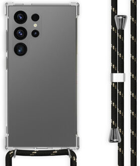 Imoshion Backcover met koord voor de Samsung Galaxy S24 Ultra - Zwart & Goud