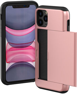 Imoshion Backcover met pasjeshouder voor de Apple iPhone 11 Pro - Rosé Goud