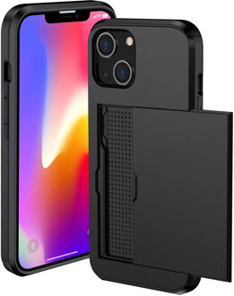 Imoshion Backcover met pasjeshouder voor de Apple iPhone 14 - Zwart