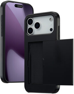 Imoshion Backcover met pasjeshouder voor de Apple iPhone 17 Pro Max - Zwart