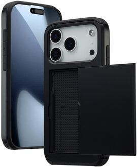 Imoshion Backcover met pasjeshouder voor de Apple iPhone 17 Pro - Zwart