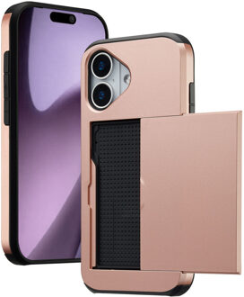 Imoshion Backcover met pasjeshouder voor de Apple iPhone 17 - Rosé Goud