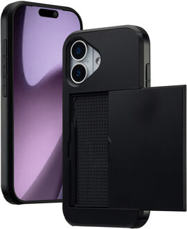 Imoshion Backcover met pasjeshouder voor de Apple iPhone 17 - Zwart