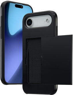 Imoshion Backcover met pasjeshouder voor de Apple iPhone Air - Zwart