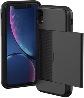 Imoshion Backcover met pasjeshouder voor de Apple iPhone Xr - Zwart
