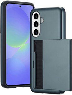 Imoshion Backcover met pasjeshouder voor de Samsung Galaxy A36 / A56 - Donkerblauw