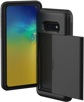 Imoshion Backcover met pasjeshouder voor de Samsung Galaxy S10e - Zwart