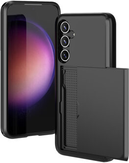 Imoshion Backcover met pasjeshouder voor de Samsung Galaxy S23 FE - Zwart