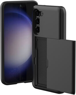 Imoshion Backcover met pasjeshouder voor de Samsung Galaxy S23 Plus - Zwart