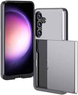 Imoshion Backcover met pasjeshouder voor de Samsung Galaxy S24 - Grijs