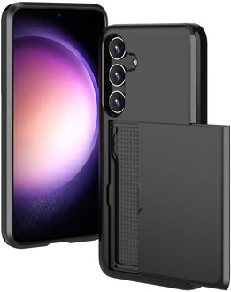 Imoshion Backcover met pasjeshouder voor de Samsung Galaxy S24 Plus - Zwart