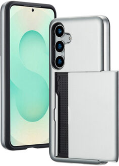 Imoshion Backcover met pasjeshouder voor de Samsung Galaxy S25 Plus - Grijs