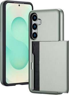 Imoshion Backcover met pasjeshouder voor de Samsung Galaxy S25 Plus - Groen