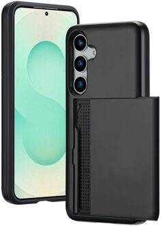 Imoshion Backcover met pasjeshouder voor de Samsung Galaxy S25 Plus - Zwart