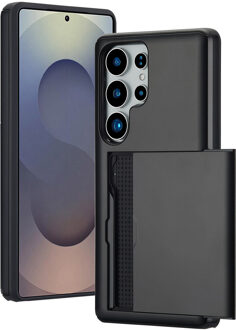 Imoshion Backcover met pasjeshouder voor de Samsung Galaxy S25 Ultra - Zwart