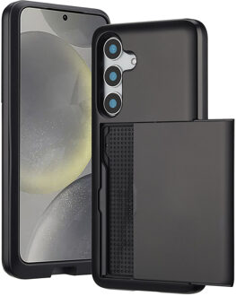 Imoshion Backcover met pasjeshouder voor de Samsung Galaxy S25 - Zwart