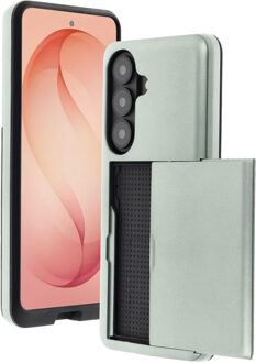 Imoshion Backcover met pasjeshouder voor de Samsung Galaxy S26 Plus - Groen