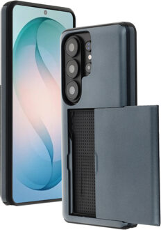 Imoshion Backcover met pasjeshouder voor de Samsung Galaxy S26 Ultra - Donkerblauw