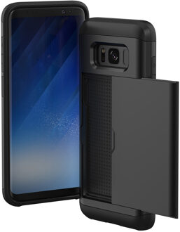 Imoshion Backcover met pasjeshouder voor de Samsung Galaxy S8 - Zwart