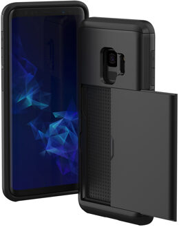 Imoshion Backcover met pasjeshouder voor de Samsung Galaxy S9 - Zwart