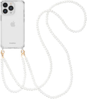 Imoshion Backcover met Telefoonkoorden voor de Apple iPhone 13 Pro Max - Parels Transparant