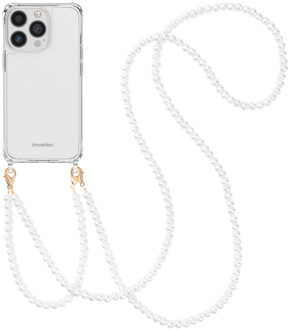Imoshion Backcover met Telefoonkoorden voor de Apple iPhone 13 Pro - Parels Transparant