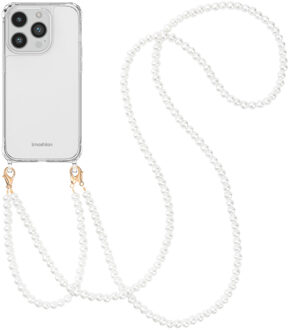 Imoshion Backcover met Telefoonkoorden voor de Apple iPhone 14 Pro Max - Parels Transparant
