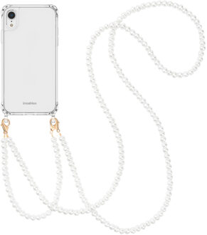 Imoshion Backcover met Telefoonkoorden voor de Apple iPhone Xr - Parels Transparant