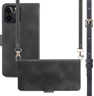 Imoshion Bookcase met koord voor de Apple iPhone 12 (Pro) - Zwart