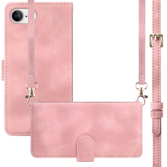 Imoshion Bookcase met koord voor de Apple iPhone 17e / 16e - Roze