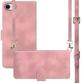 Imoshion Bookcase met koord voor de Apple iPhone SE (2022 / 2020) / 8 / 7 - Roze