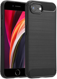 Imoshion Brushed Backcover voor de Apple iPhone 17e / 16e - Zwart