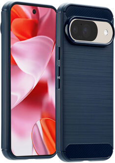 Imoshion Brushed Backcover voor de Google Pixel 10 - Donkerblauw