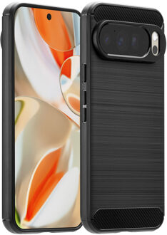 Imoshion Brushed Backcover voor de Google Pixel 10 Pro XL - Zwart