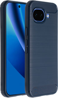 Imoshion Brushed Backcover voor de Google Pixel 10a - Donkerblauw