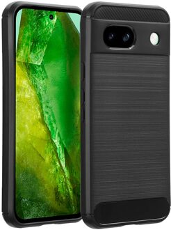 Imoshion Brushed Backcover voor de Google Pixel 8a - Zwart