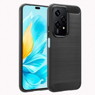 Imoshion Brushed Backcover voor de Honor 200 Lite - Zwart