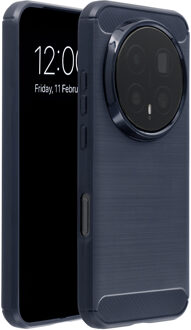 Imoshion Brushed Backcover voor de Honor Magic8 Pro - Donkerblauw