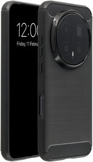 Imoshion Brushed Backcover voor de Honor Magic8 Pro - Zwart