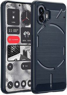 Imoshion Brushed Backcover voor de Nothing Phone (2) - Donkerblauw
