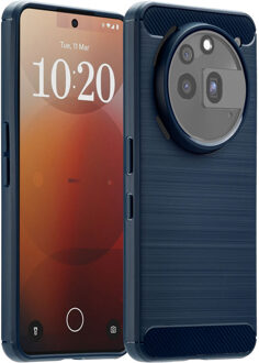 Imoshion Brushed Backcover voor de Nothing Phone (3a) Pro - Donkerblauw