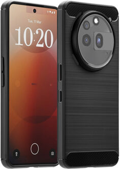 Imoshion Brushed Backcover voor de Nothing Phone (3a) Pro - Zwart