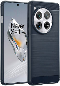 Imoshion Brushed Backcover voor de OnePlus 12 - Donkerblauw