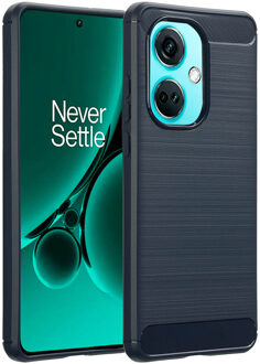 Imoshion Brushed Backcover voor de OnePlus Nord CE 3 - Donkerblauw