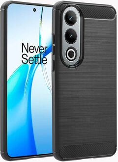 Imoshion Brushed Backcover voor de OnePlus Nord CE 4 - Zwart