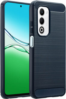 Imoshion Brushed Backcover voor de Oppo A5 5G (2025) - Donkerblauw