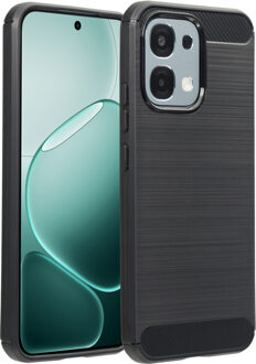 Imoshion Brushed Backcover voor de Oppo A6 Pro (5G) - Zwart