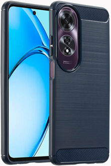 Imoshion Brushed Backcover voor de Oppo A60 4G - Donkerblauw