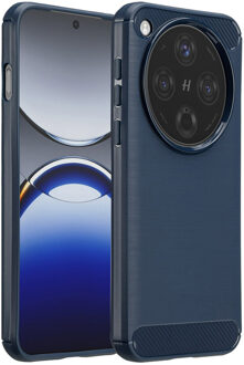 Imoshion Brushed Backcover voor de Oppo Find X8 - Donkerblauw